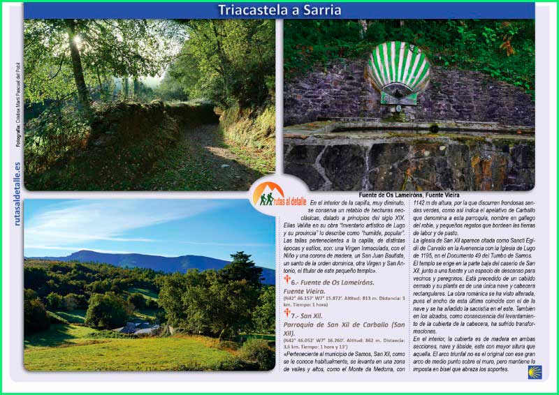 Triacastela en Lugo