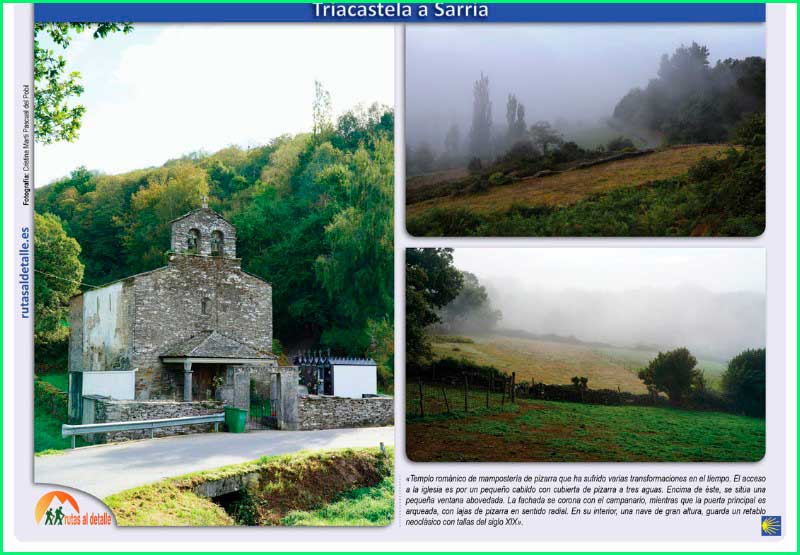 ruta Camino Francés: Triacastela - Arzúa en Lugo