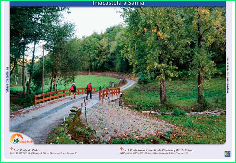 ruta Camino Francés: Triacastela - Vilei en Lugo