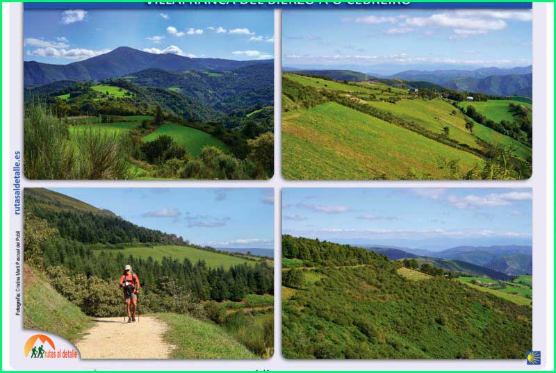 track Camino Francés: Villafranca - O Cebreiro en León