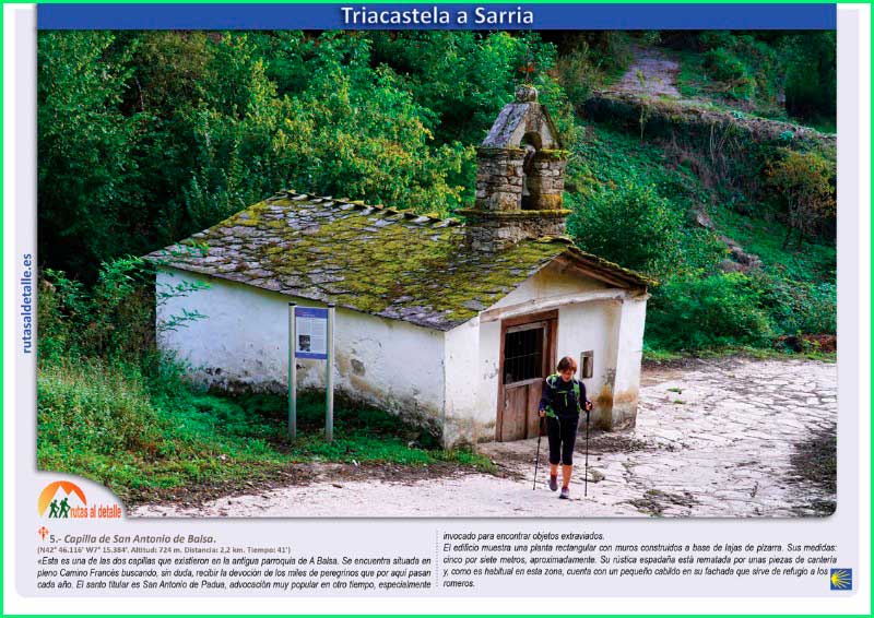 ruta Camino Francés:Triacastela - Sarria en Lugo