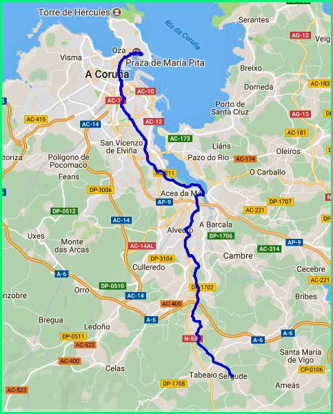 La Coruña en La Coruña