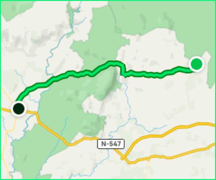 ruta Camino Primitivo: Lugo a Covela en Lugo