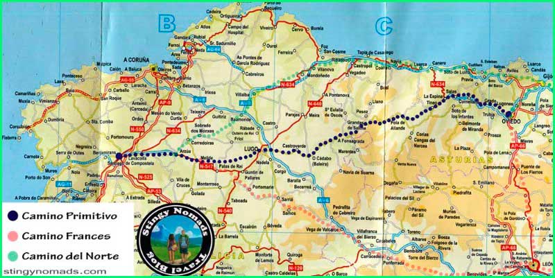 ruta Camino Primitivo Ruta Completa en Lugo