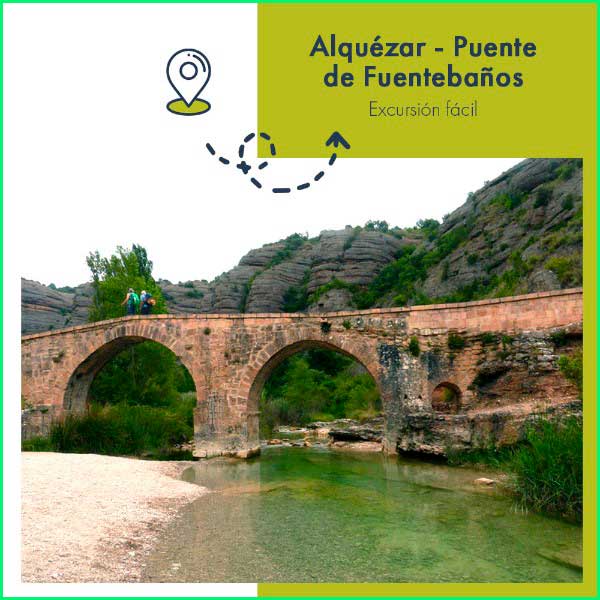track Camino Puente de Fuendebaños en Huesca