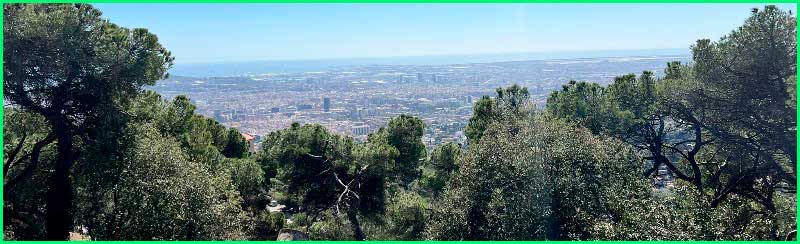 Parc de Collserola en Barcelona