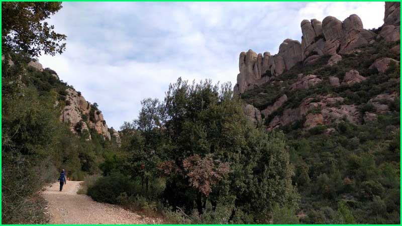 Parque Natural de la Montaña de Montserrat en Barcelona