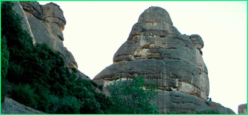 Parque Natural de la Montaña de Montserrat en Barcelona