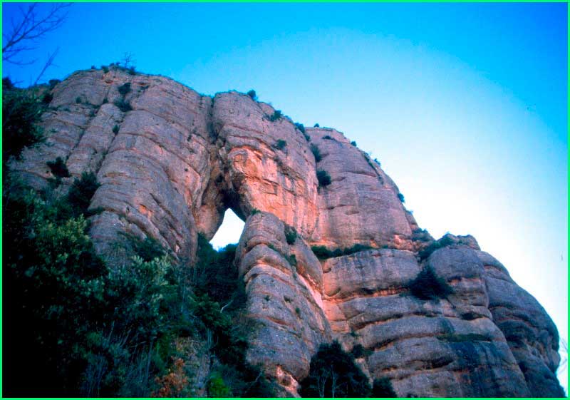 Parque Natural de la Montaña de Montserrat en Barcelona