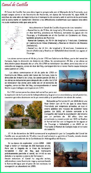 ruta Canal de Castilla - Cabezón de Pisuerga en Valladolid
