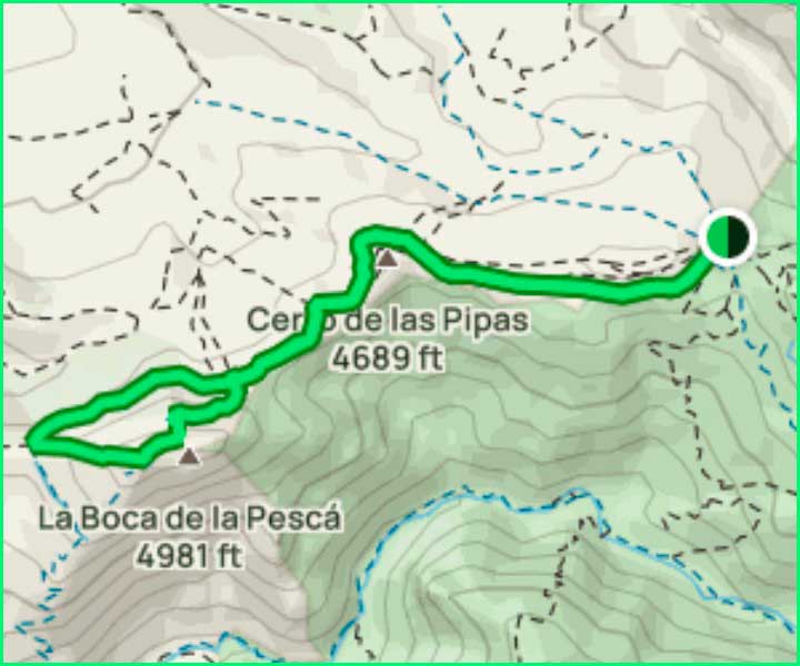 ruta Canal de la Espartera - Boca de la Pescá en Granada
