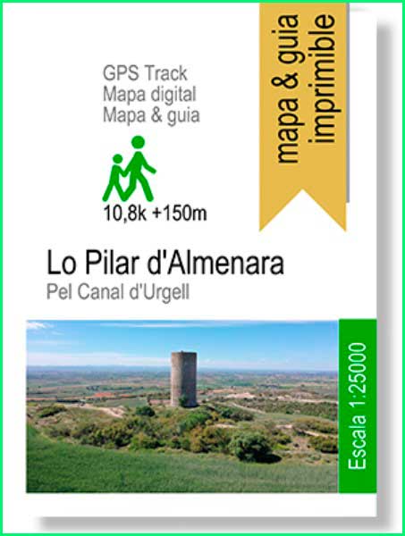 ruta Canal de Urgel - Pilar d'Almenara en Lérida