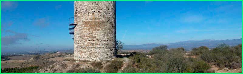 track Canal de Urgel - Pilar d'Almenara en Lérida