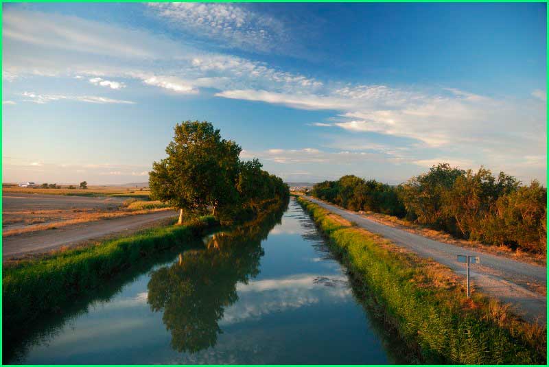 ruta Canal Imperial de Aragón en Navarra
