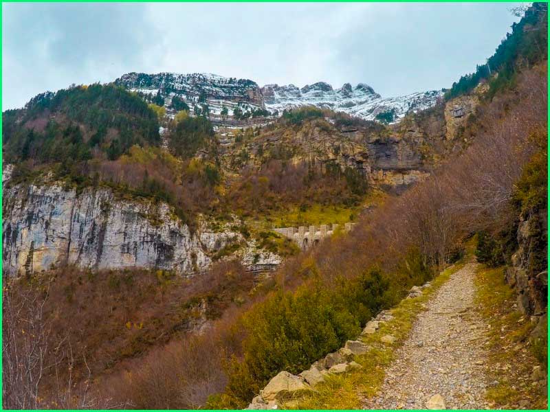 ruta Canfranc Estación - Cola de Caballo en Huesca