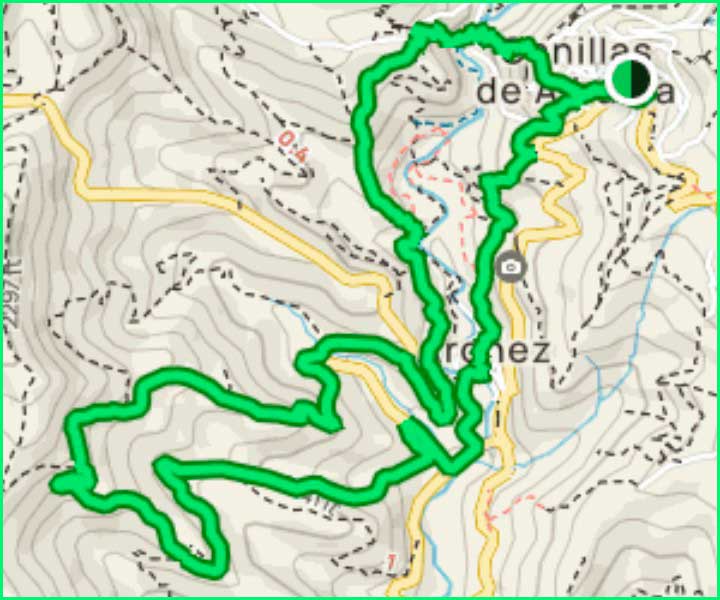 ruta Canillas de Albaida - Árchez - Cuesta de Vélez en Málaga