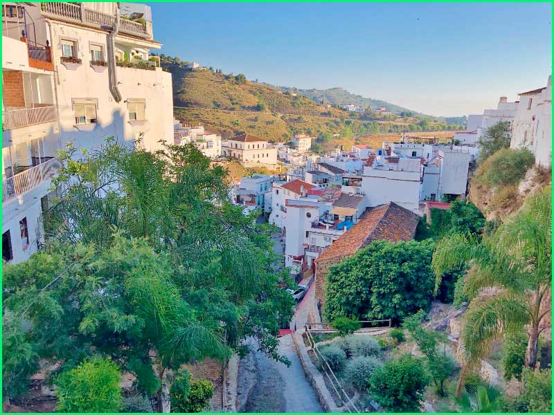 ruta Canillas de Albaida - Cómpeta en Málaga