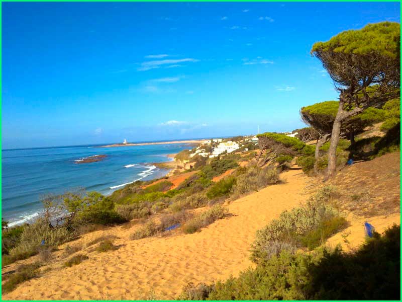 ruta Caños de Meca - Sendero de los Acantilados de la Breña en Cádiz
