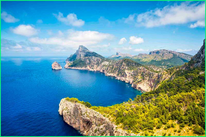 track Cap de Formentor en Baleares