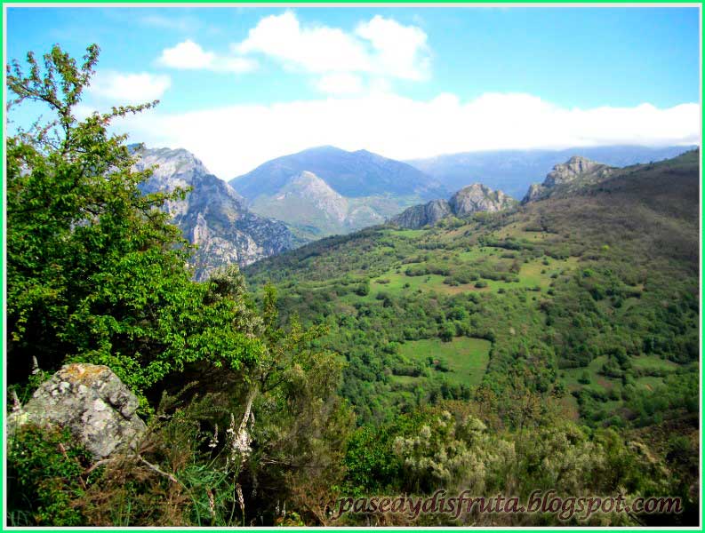 ruta Caranga de Riba - Valle Mingoyo en Asturias
