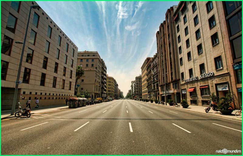 track Carrer d'Aragó en Barcelona