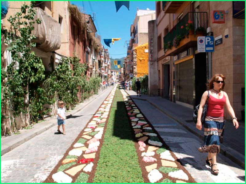 ruta Carrer de Calàbria en Barcelona