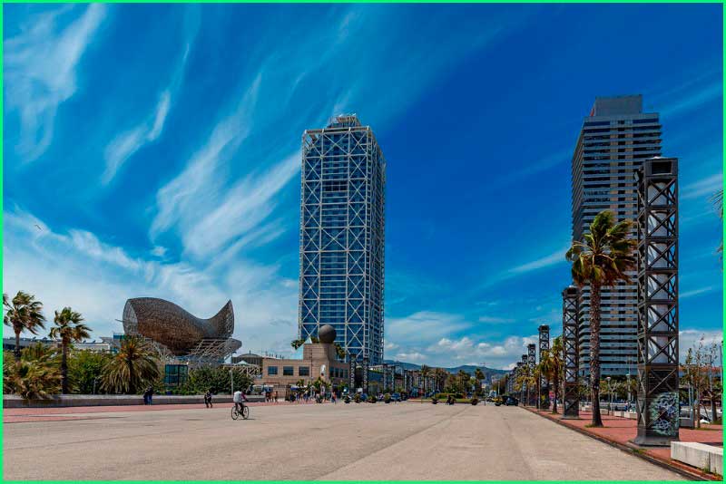 track Carrer de la Marina en Barcelona