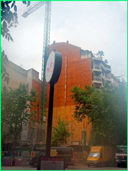 ruta Carrer de Sardenya en Barcelona