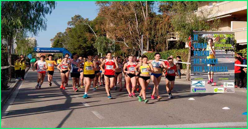 track Carrerada de Valls Al Vendrell - Gaià River en Tarragona