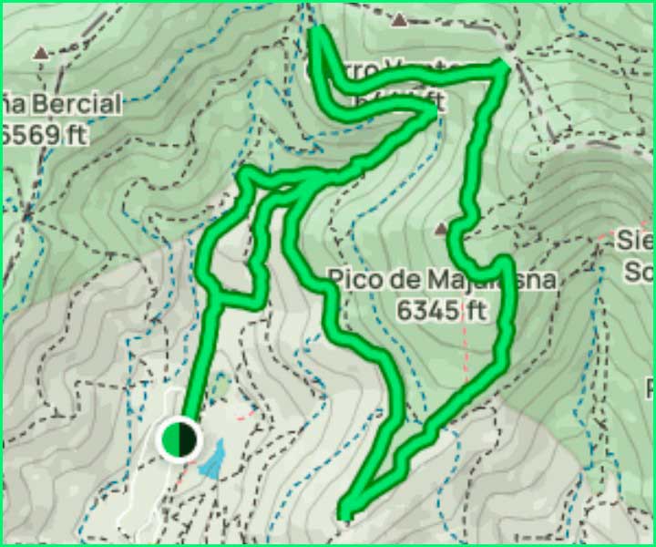 Parque Nacional de la Sierra de Guadarrama en Segovia