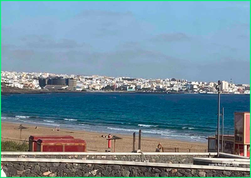 ruta Carretera Playa Blanca en Las Palmas