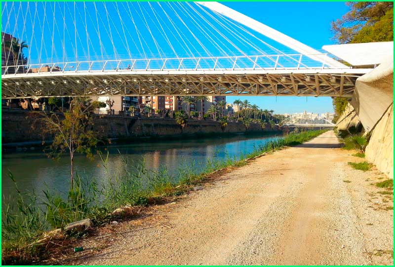 track Carril Bici Río Segura en Murcia