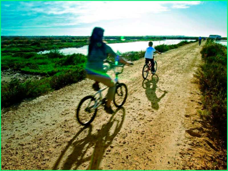 ruta Carriles Bici de Chiclana de la Frontera en Cádiz