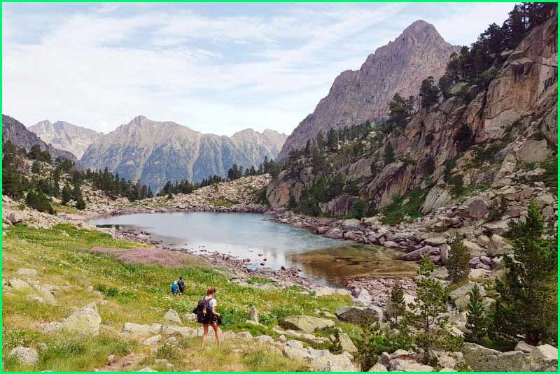 Parque Nacional de Aigüestortes y Estany de Sant Maurici en Lerida