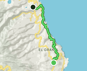 track Camino Real de la Costa GR®130: Puntallana a Los Sauces